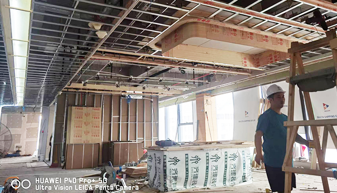 上海徐匯漕河涇錦和中心辦公室裝修現(xiàn)場(chǎng)遠(yuǎn)景拍攝 上海徐匯漕河涇錦和中心辦公室裝修現(xiàn)場(chǎng)遠(yuǎn)景拍攝