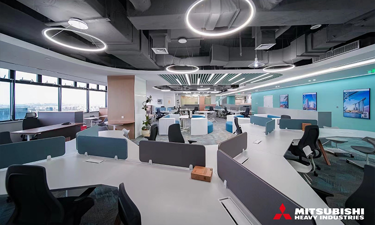 上海三菱重工新辦公室環境