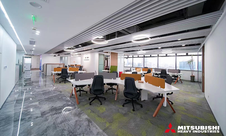 上海三菱重工新辦公室環境