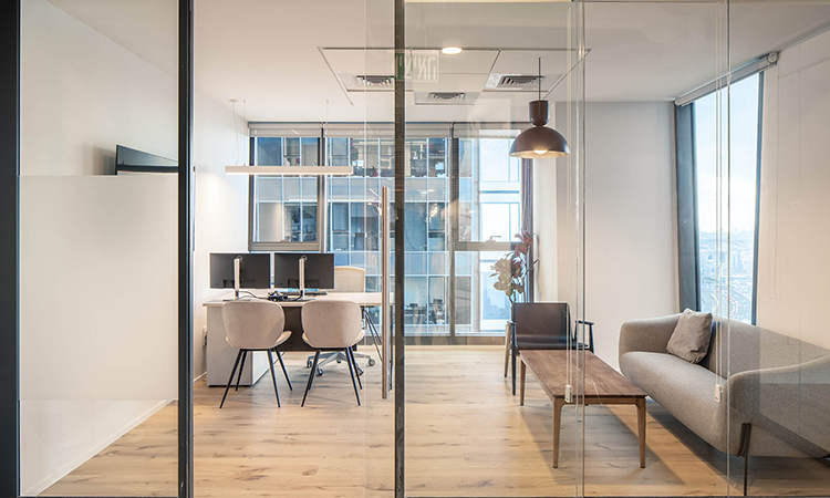 上海頂級私人獨立單間辦公室裝修設計理念