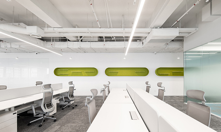 辦公室裝修效果圖如何更好的還原落地