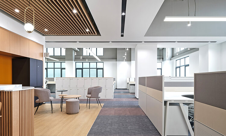 開放式辦公室裝修完工照片 開放式辦公室裝修完工照片