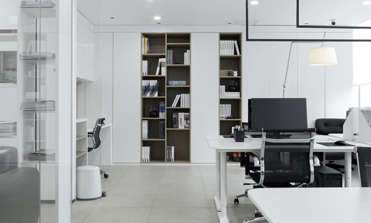 辦公室簡約環保裝修效果