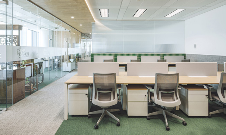 玻璃隔斷辦公區裝修效果 玻璃隔斷辦公區裝修效果