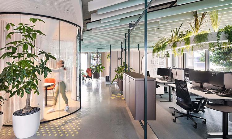辦公室裝修公司員工辦公區(qū)